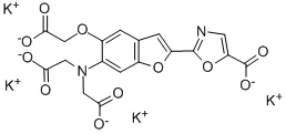 FURA 2 MAGNESIUM-SELECTIVE ANALOG TETRAPOTASSIUM SALT CAS#: 132319-57-4