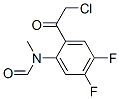 Formamide,  N-[2-(chloroacetyl)-4,5-difluorophenyl]-N-methyl-  (9CI) CAS#: 124959-06-4