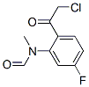 Formamide,  N-[2-(chloroacetyl)-5-fluorophenyl]-N-methyl-  (9CI) CAS#: 123732-69-4