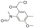 Formamide,  N-[2-(chloroacetyl)-5-methoxy-4-methylphenyl]-N-methyl-  (9CI) CAS#: 124959-22-4