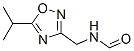 Formamide, N-[[5-(1-methylethyl)-1,2,4-oxadiazol-3-yl]methyl]- (9CI) CAS#: 122384-65-0