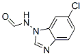 Formamide, N-(6-chloro-1H-benzimidazol-1-yl)- (9CI) CAS#: 40534-01-8