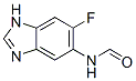 Formamide, N-(6-fluoro-1H-benzimidazol-5-yl)- (9CI) CAS#: 117275-50-0