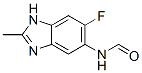 Formamide, N-(6-fluoro-2-methyl-1H-benzimidazol-5-yl)- (9CI) CAS#: 117275-70-4