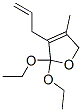 Furan, 2,2-diethoxy-2,5-dihydro-4-methyl-3-(2-propenyl)- (9CI) CAS#: 155108-42-2