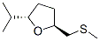 Furan, tetrahydro-2-(1-methylethyl)-5-[(methylthio)methyl]-, trans- (9CI) CAS#: 126946-07-4