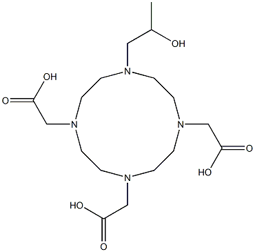 GADOTERIDOL RELATED COMPOUND A (50 MG) (10-(2-HYDROXYPROPYL)-1,4,7,10-TETRAAZACYCLODODE-CANE-1,4,7-TRIACETIC ACID) CAS#: 120041-08-9