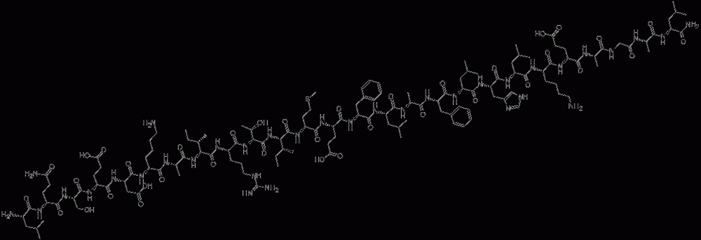 GALANIN MESSAGE ASSOCIATED PEPTIDE (16-41) AMIDE CAS#: 129541-35-1