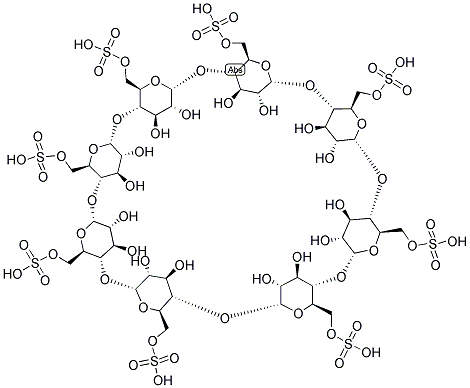 GAMMA-CYCLODEXTRIN SULFATE CAS#: 126881-41-2