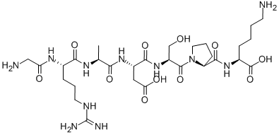 GLY-ARG-ALA-ASP-SER-PRO-LYS CAS#: 125455-58-5