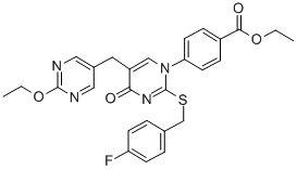 GW-1100 CAS#: 306974-70-9