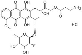 Galarubicin hydrochloride CAS#: 140637-82-7