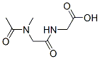 Glycine, N-(N-acetyl-N-methylglycyl)- (9CI) CAS#: 137856-25-8