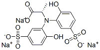 Glycine, N,N-bis(2-hydroxy-5-sulfophenyl)methyl-, trisodium salt CAS#: 42419-94-3