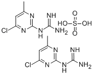 Guanidine, (4-chloro-6-methyl-2-pyrimidinyl)-, sulfate (2:1) CAS#: 32090-63-4