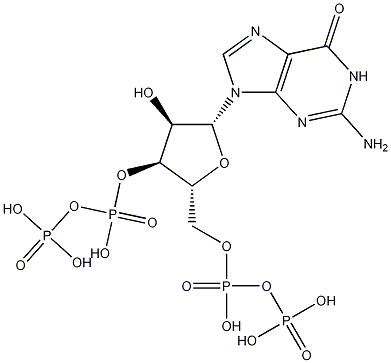 Guanosine 3'-(trihydrogen diphosphate), 5'-(trihydrogen diphosphate) CAS#: 32452-17-8