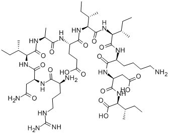 H-ARG-ASN-ILE-ALA-GLU-ILE-ILE-LYS-ASP-ILE-OH CAS#: 120180-27-0