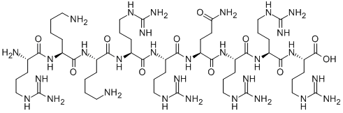 H-ARG-LYS-LYS-ARG-ARG-GLN-ARG-ARG-ARG-OH CAS#: 123251-89-8