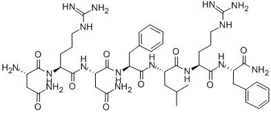 H-ASN-ARG-ASN-PHE-LEU-ARG-PHE-NH2 CAS#: 149471-12-5