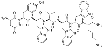 H-ASP-TYR-D-TRP-VAL-D-TRP-D-TRP-LYS-NH2 CAS#: 135306-85-3
