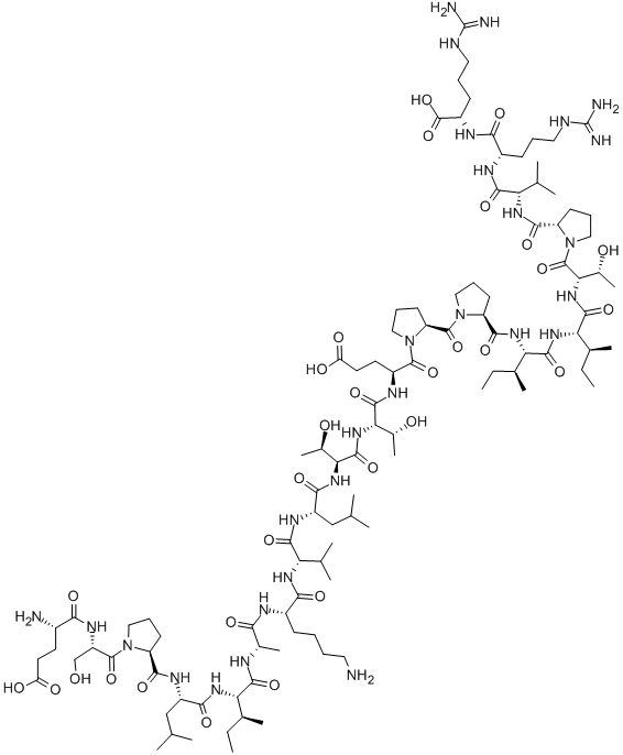 H-GLU-SER-PRO-LEU-ILE-ALA-LYS-VAL-LEU-THR-THR-GLU-PRO-PRO-ILE-ILE-THR-PRO-VAL-ARG-ARG-OH CAS#: 137314-60-4