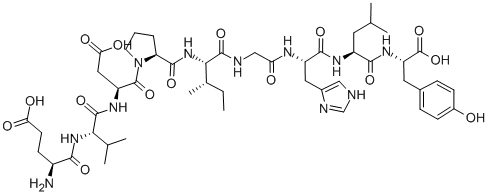 H-GLU-VAL-ASP-PRO-ILE-GLY-HIS-LEU-TYR-OH CAS#: 154652-68-3