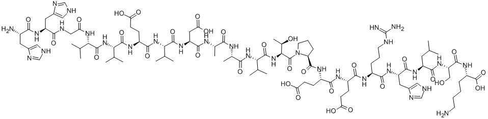 H-HIS-HIS-GLY-VAL-VAL-GLU-VAL-ASP-ALA-ALA-VAL-THR-PRO-GLU-GLU-ARG-HIS-LEU-SER-LYS-OH CAS#: 158561-91-2