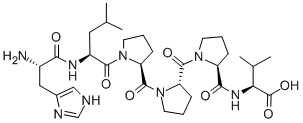 H-HIS-LEU-PRO-PRO-PRO-VAL-OH CAS#: 121305-29-1
