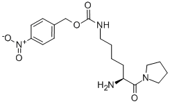 H-Lys(4-nitro-Z)-pyrrolidide . HCl CAS#: 136259-18-2