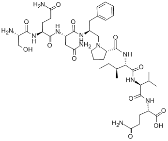 H-SER-GLN-ASN-PHE-(R)-PRO-ILE-VAL-GLN-OH CAS#: 124869-92-7