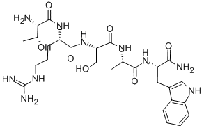 H-THR-ARG-SER-ALA-TRP-NH2 CAS#: 155918-12-0