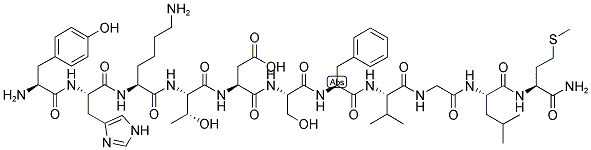 H-TYR-HIS-LYS-THR-ASP-SER-PHE-VAL-GLY-LEU-MET-NH2 CAS#: 116868-93-0