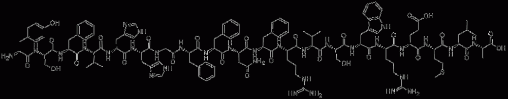 H-TYR-SER-PHE-VAL-HIS-HIS-GLY-PHE-PHE-ASN-PHE-ARG-VAL-SER-TRP-ARG-GLU-MET-LEU-ALA-OH CAS#: 175799-54-9