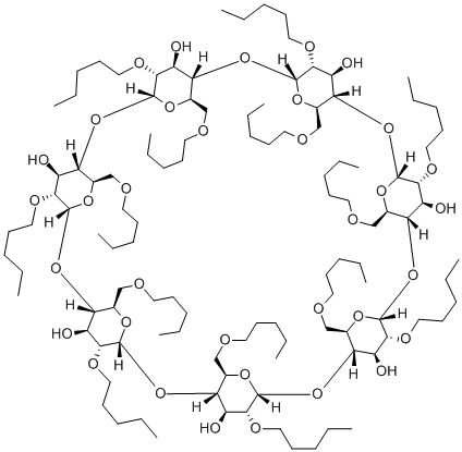 HEPTAKIS-(2,6-DI-O-PENTYL)-BETA-CYCLODEXTRIN CAS#: 121801-65-8