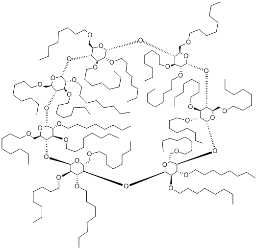HEPTAKIS(2,3,6-TRI-O-''OCTYL)-BETA-CYCLODEXTRIN CAS#: 124761-95-1