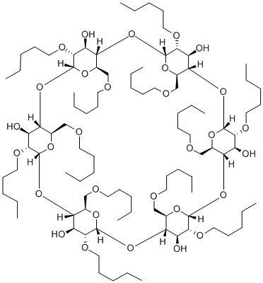 HEXAKIS-(2,6-DI-O-PENTYL)-ALPHA-CYCLODEXTRIN CAS#: 120336-45-0