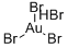 HYDROGEN TETRABROMOAURATE(III) HYDRATE CAS#: 307318-86-1