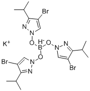 HYDROTRIS(3-ISOPROPYL-4-BROMOPYRAZOL-1-YL)BORATE POTASSIUM SALT CAS#: 119009-98-2