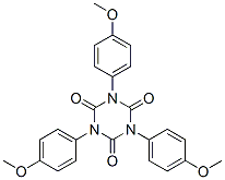 Hexahydro-1,3,5-tris(4-methoxyphenyl)-1,3,5-triazine-2,4,6-trione CAS#: 4623-21-6