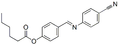 Hexanoic acid 4-[(4-cyanophenyl)iminomethyl]phenyl ester CAS#: 37075-32-4