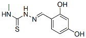 Hydrazinecarbothioamide, 2-[(2,4-dihydroxyphenyl)methylene]-N-methyl- (9CI) CAS#: 386254-60-0