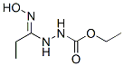 Hydrazinecarboxylic  acid,  2-[1-(hydroxyimino)propyl]-,  ethyl  ester  (9CI) CAS#: 141525-16-8