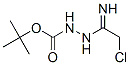 Hydrazinecarboxylic acid, 2-(2-chloro-1-iminoethyl)-, 1,1-dimethylethyl ester CAS#: 155764-79-7