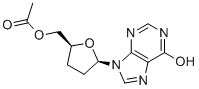 INOSINE, 2'',3''-DIDEOXY-, 5''-ACETATE CAS#: 130676-58-3