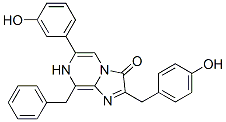Imidazo[1,2-a]pyrazin-3(7H)-one,  6-(3-hydroxyphenyl)-2-[(4-hydroxyphenyl)methyl]-8-(phenylmethyl)- CAS#: 123437-49-0