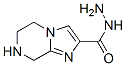 Imidazo[1,2-a]pyrazine-2-carboxylic acid, 5,6,7,8-tetrahydro-, hydrazide (9CI) CAS#: 119448-34-9