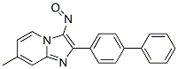 Imidazo(1,2-a)pyridine, 2-(1,1'-biphenyl)-4-yl-7-methyl-3-nitroso- CAS#: 364043-78-7