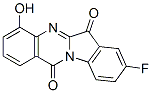 Indolo[2,1-b]quinazoline-6,12-dione,  8-fluoro-4-hydroxy- CAS#: 169038-75-9