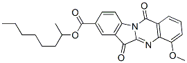 Indolo[2,1-b]quinazoline-8-carboxylic  acid,  6,12-dihydro-4-methoxy-6,12-dioxo-,  1-methylheptyl  ester CAS#: 169038-56-6