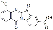 Indolo[2,1-b]quinazoline-8-carboxylic  acid,  6,12-dihydro-4-methoxy-6,12-dioxo- CAS#: 169038-57-7